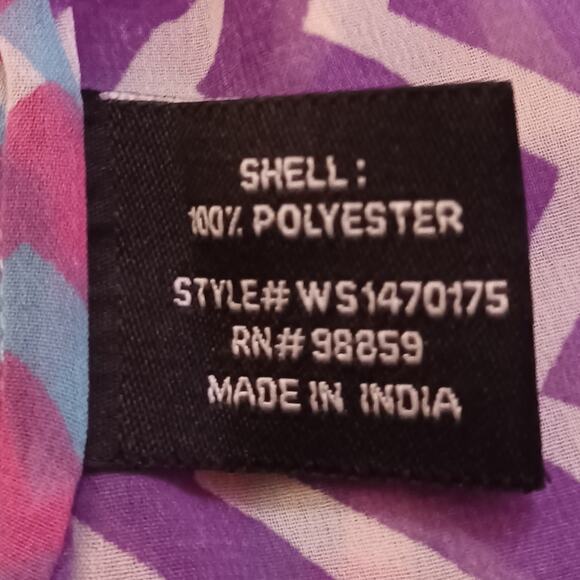 W118 by Walter Baker Sleeveless Multi-color Mini Dress. Size M - Picture 12 of 12